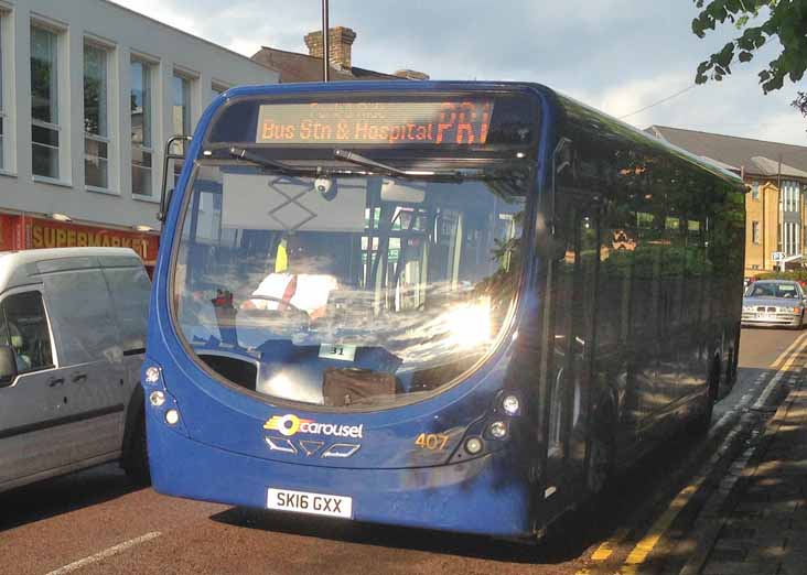 Carousel Wright Streetlite Park & Ride 407